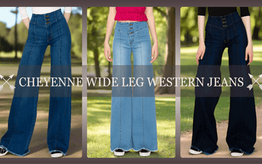 4 Fabulous Fall Looks to Rock Our Cheyenne Wide Leg Western Jeans - Three Mad Hatters Mercantile 