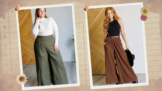 How to Style Our Harmony High Rise Wide Pants: Four Looks to Love