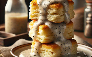 Buttery Bliss: My Fail-Proof Buttermilk Biscuit Recipe Perfect for Biscuits & Gravy!