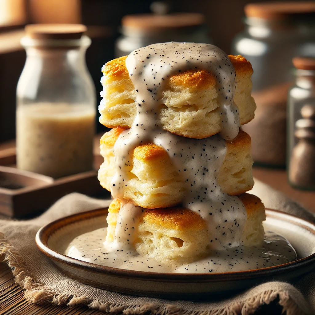 Buttery Bliss: My Fail-Proof Buttermilk Biscuit Recipe Perfect for Biscuits & Gravy!