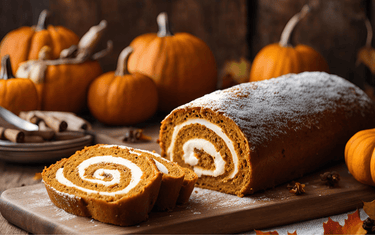Makaelah's Favorite Fall Treat: Homemade Pumpkin Roll Recipe - Three Mad Hatters Mercantile 