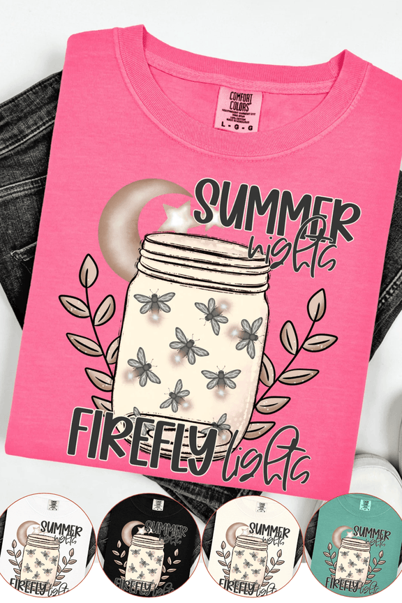 Firefly Nights Comfort Colors T-Shirt