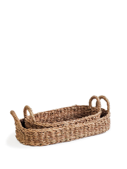 Savar Bread Basket with Natural Handle Basket with Handle   