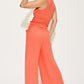 Basic Bae Full Size Ribbed Tank and Wide Leg Pants Set Womens Pant Set   