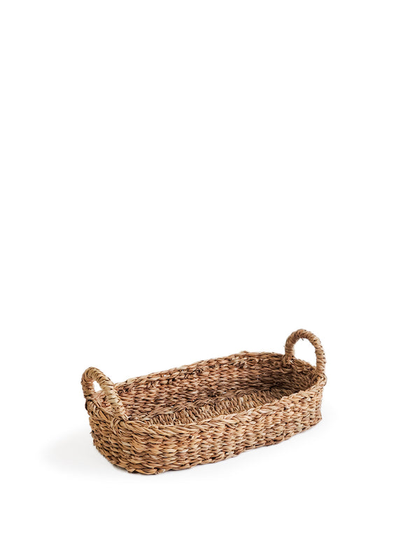 Savar Bread Basket with Natural Handle Basket with Handle   