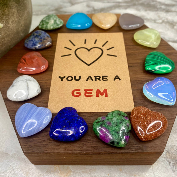 You Are A Gem - Card & Stone    