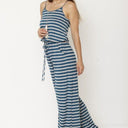 stripe jumpsuit