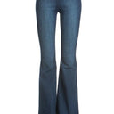 Be Bold Zipper Back Flare Jeans