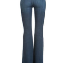 Be Bold Zipper Back Flare Jeans