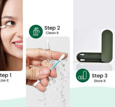 Reusable Silicone Cotton Swabs