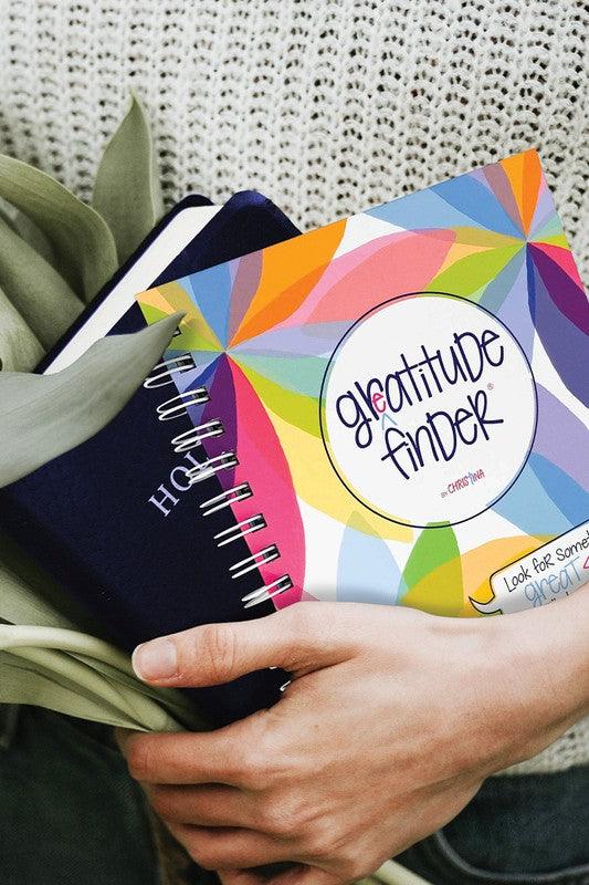 Faith-Based Gratitude Journal w Stickers 52-Week - Three Mad Hatters Mercantile 