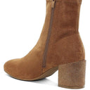 Chena Rhinestones Embellished Block Heel Boots