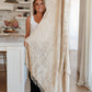 Graham Blanket Single Cuddle Size in Beige Throw Blankets   