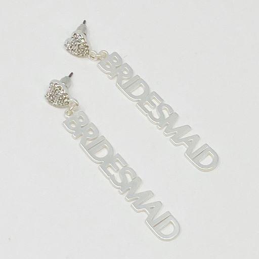 Be My Bridesmaid Earrings - Three Mad Hatters Mercantile 