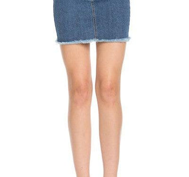 Denim Mini Skirt