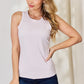 Basic Bae Full Size Round Neck Slim Tank Womens Tank Tops Lilac S 