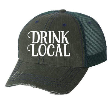 Drink Local Embroidered Hat