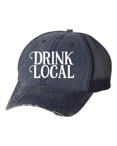 Drink Local Embroidered Hat