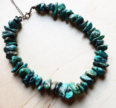 Chunky Turquoise Collar Necklace