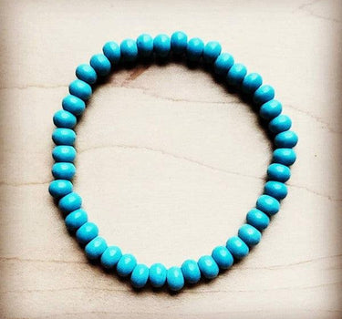Bracelet Bar-Blue Turquoise Stackable Bracelet
