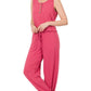 Sleeveless Jogger Jumpsuit Jumpsuit ROSE S 