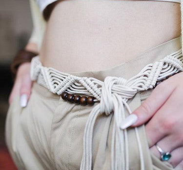 The Kimberlee Braided Bead Belt