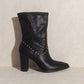 OASIS SOCIETY Paris - Studded Boots High Heel Boot   