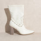 OASIS SOCIETY Paris - Studded Boots High Heel Boot