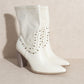 OASIS SOCIETY Paris - Studded Boots High Heel Boot   