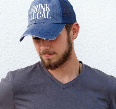 Drink Local Embroidered Hat
