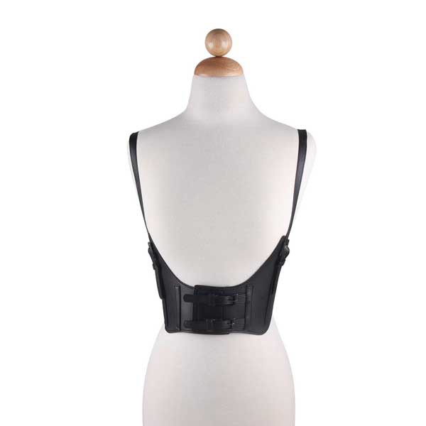 A Little Edge Underbust Corset Belt corset belt BKBK/BLACK Os 