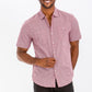 Mens Short Sleeve Button Down Shirt Mens Button Down Shirt   