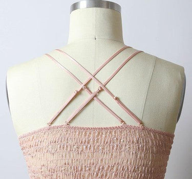 Crochet Daisy Longline Bralette Plus