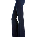 Be Bold Zipper Back Flare Jeans