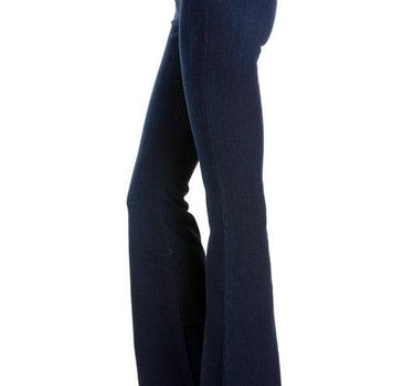Be Bold Zipper Back Flare Jeans