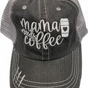 Mama Needs Coffee Embroidered Trucker Hat