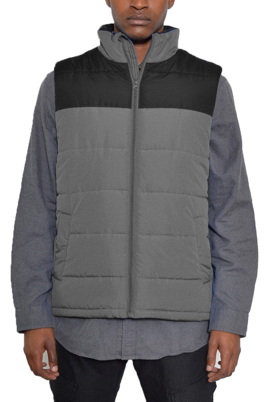 Mens Puff Vest Mens Puffer Vest   