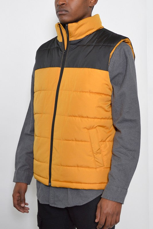 Mens Puff Vest Mens Puffer Vest   