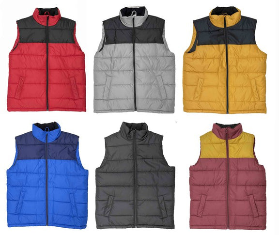 Mens Puff Vest Mens Puffer Vest   