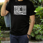 Whiskey Steak Guns & Freedom Tee Mens Graphic T-Shirt Black 2X 