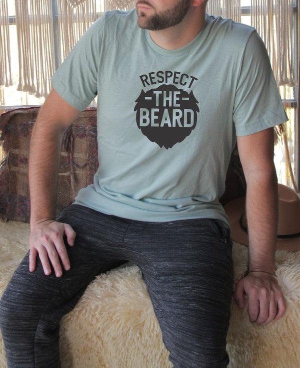Respect the Beard Mens Tee - Three Mad Hatters Mercantile 