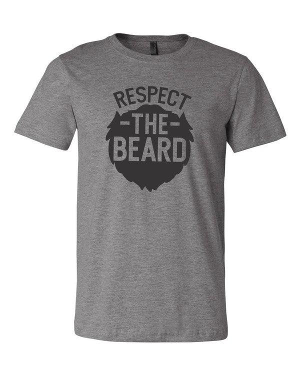 Respect the Beard Mens Tee - Three Mad Hatters Mercantile 