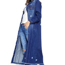 The Ultimate Denim Duster: Blue Age Long Denim Jacket