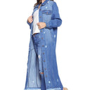 The Ultimate Denim Duster: Blue Age Long Denim Jacket