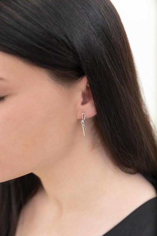 Ever After Knot Earrings - Three Mad Hatters Mercantile 