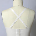 Faux Leather Longline Bralette Plus Size