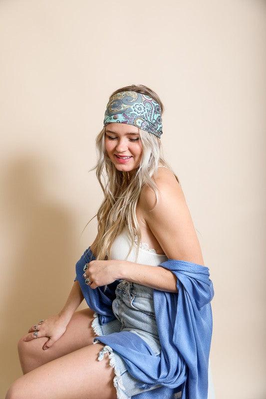 Infinity Headscarf - Three Mad Hatters Mercantile 