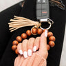 Wooden Key Ring Bracelets