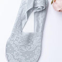 No-Slip Floral Lace Socks