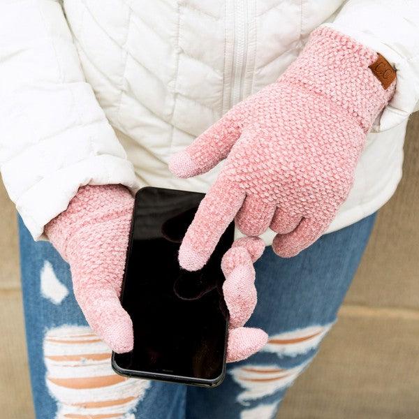 CC Chenille Touch Gloves - Three Mad Hatters Mercantile 